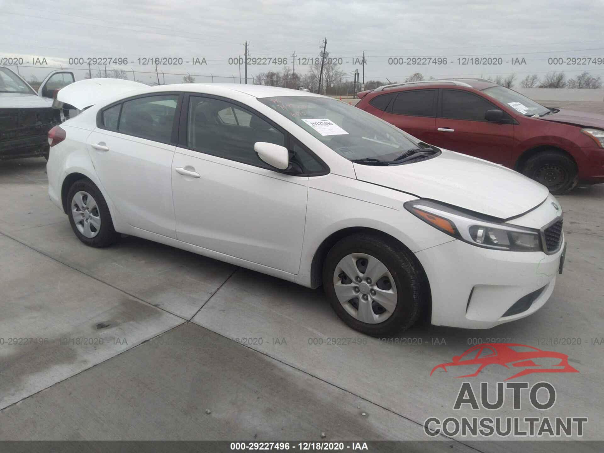KIA FORTE 2017 - 3KPFK4A72HE086258