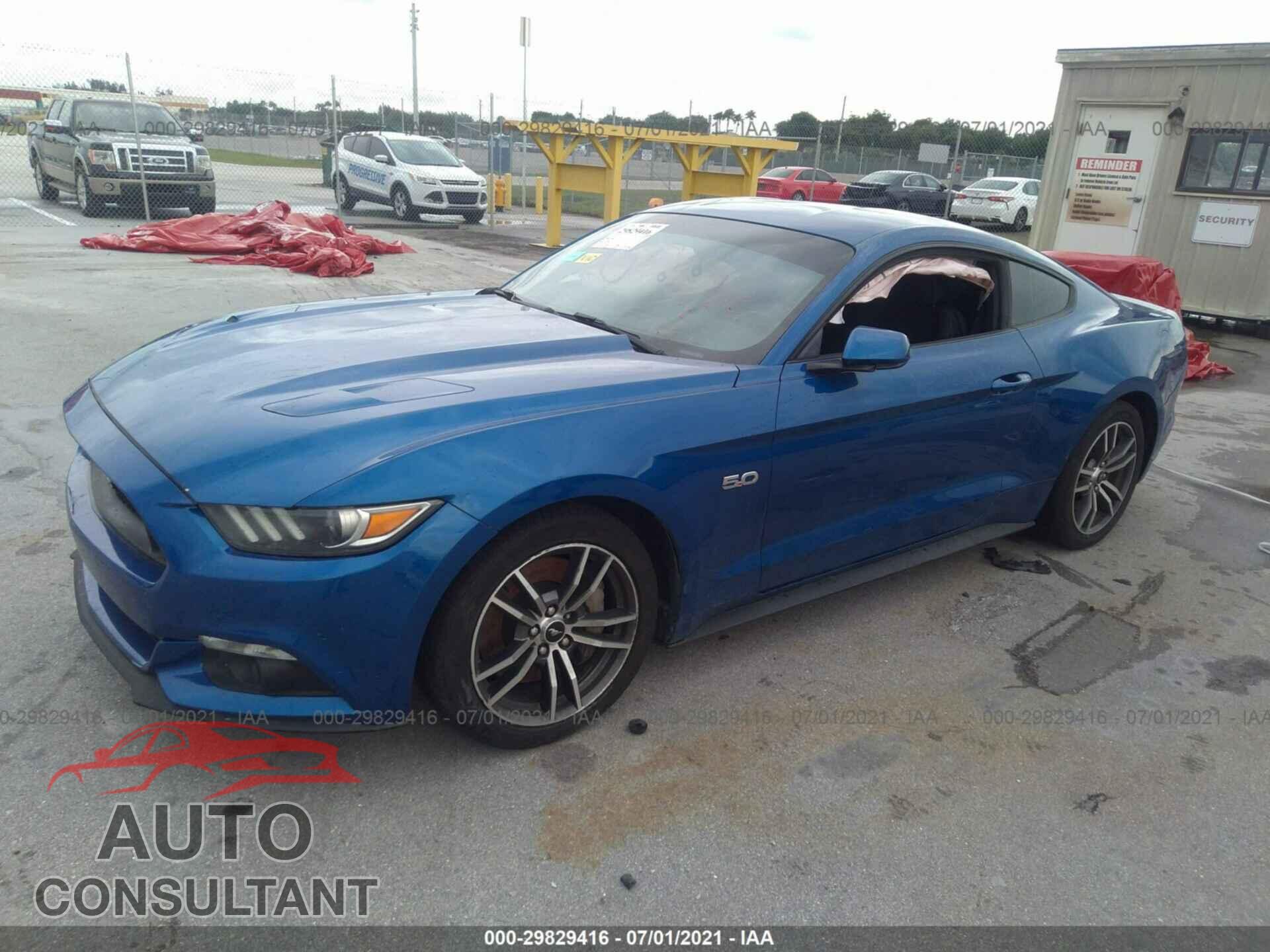 FORD MUSTANG 2017 - 1FA6P8CF6H5236709