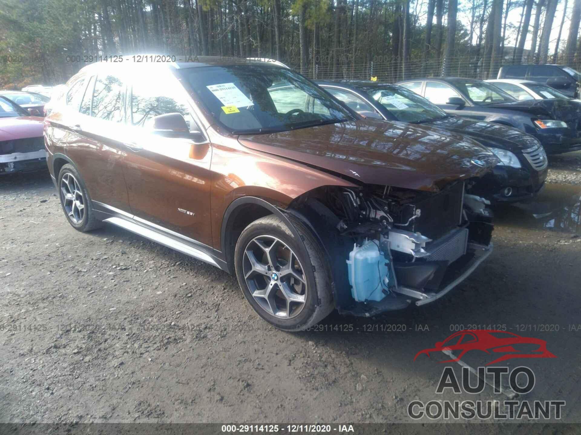 BMW X1 2016 - WBXHT3C37GP883990