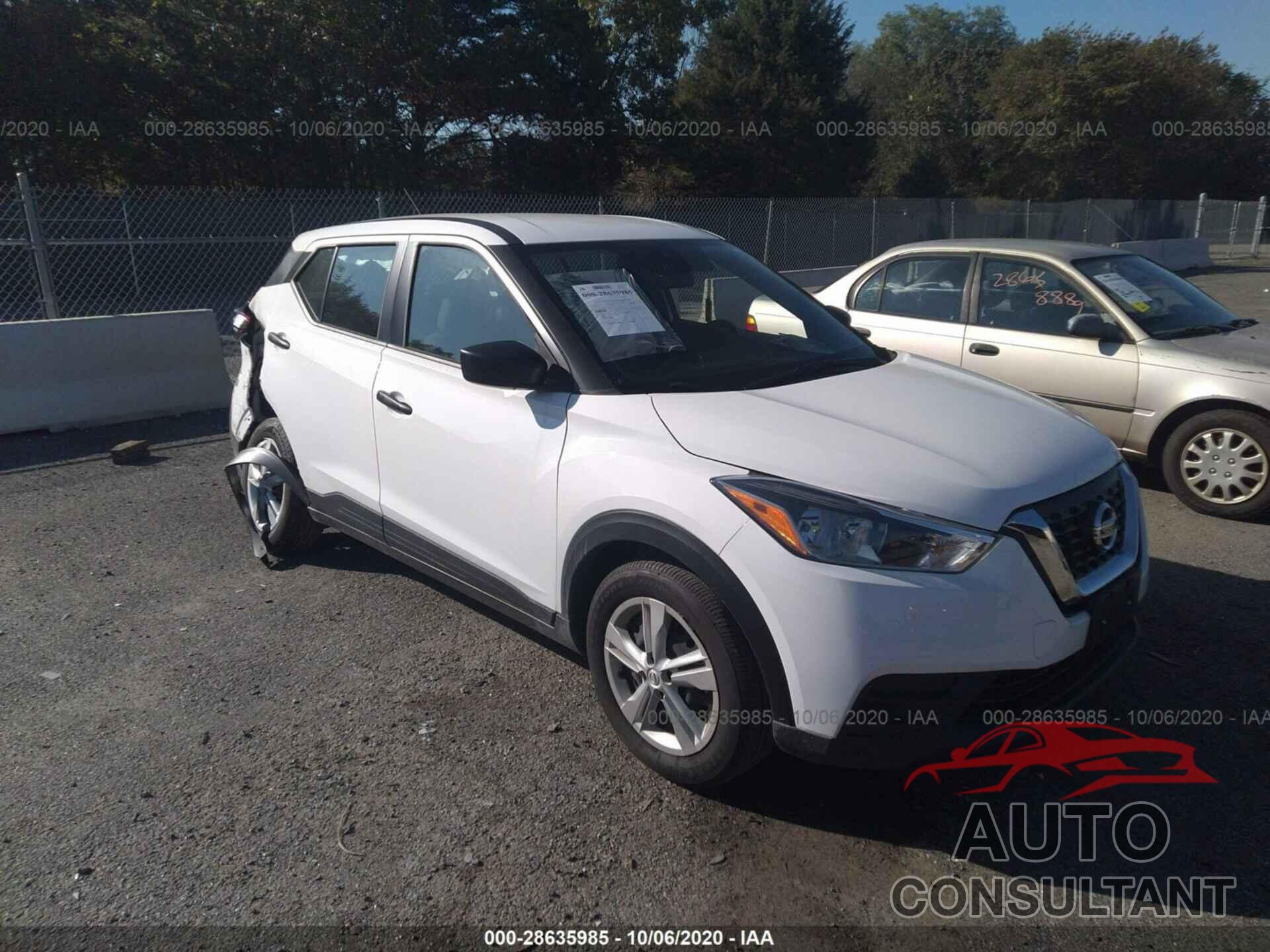 NISSAN KICKS 2020 - 3N1CP5BV9LL507195