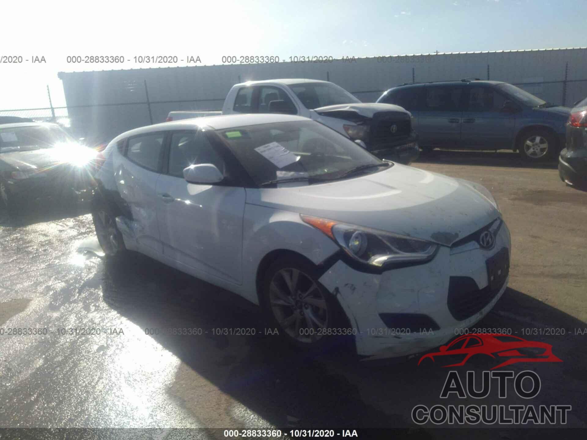 HYUNDAI VELOSTER 2016 - KMHTC6AD1GU295763