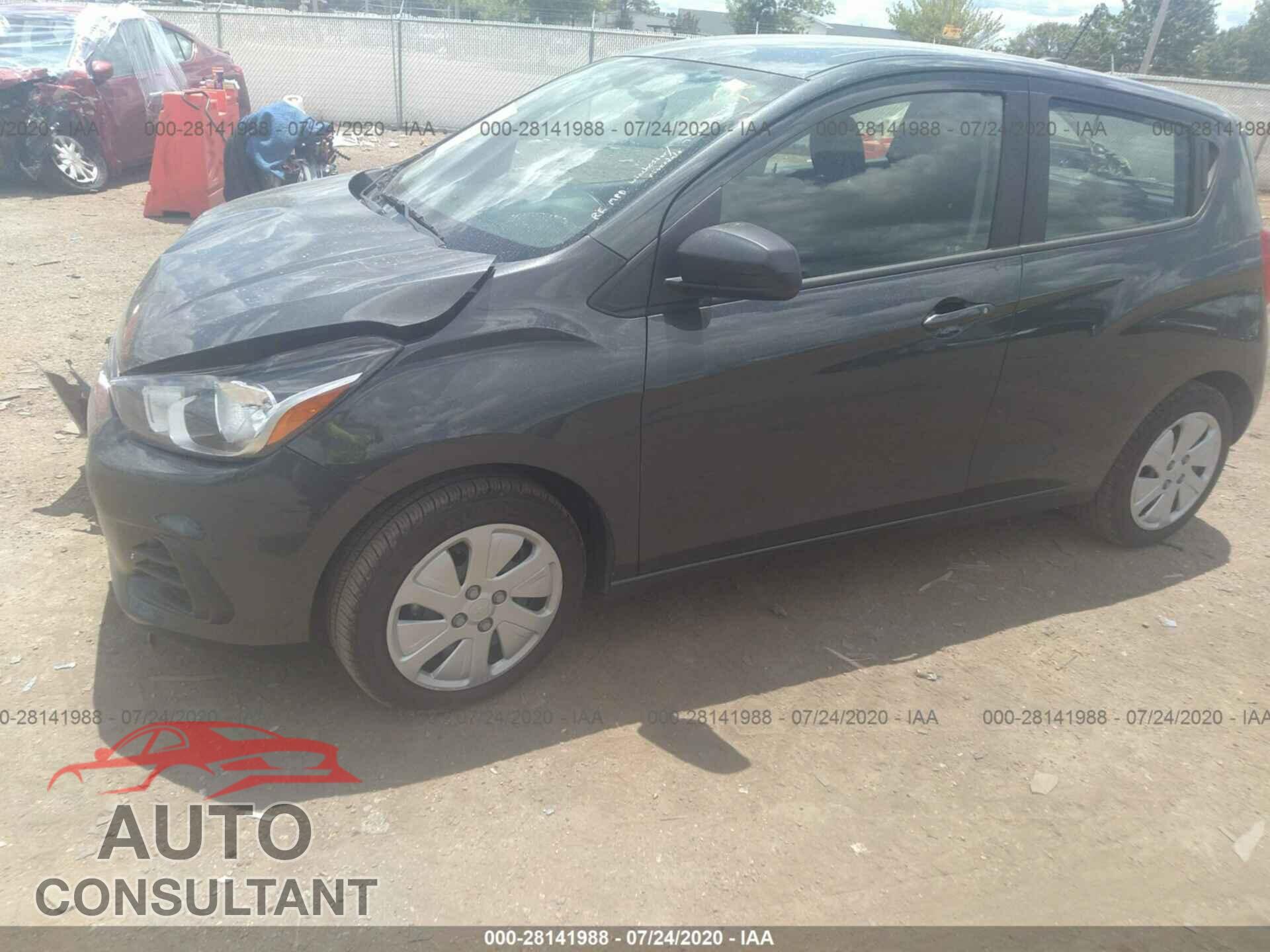 CHEVROLET SPARK 2018 - KL8CB6SA1JC477271