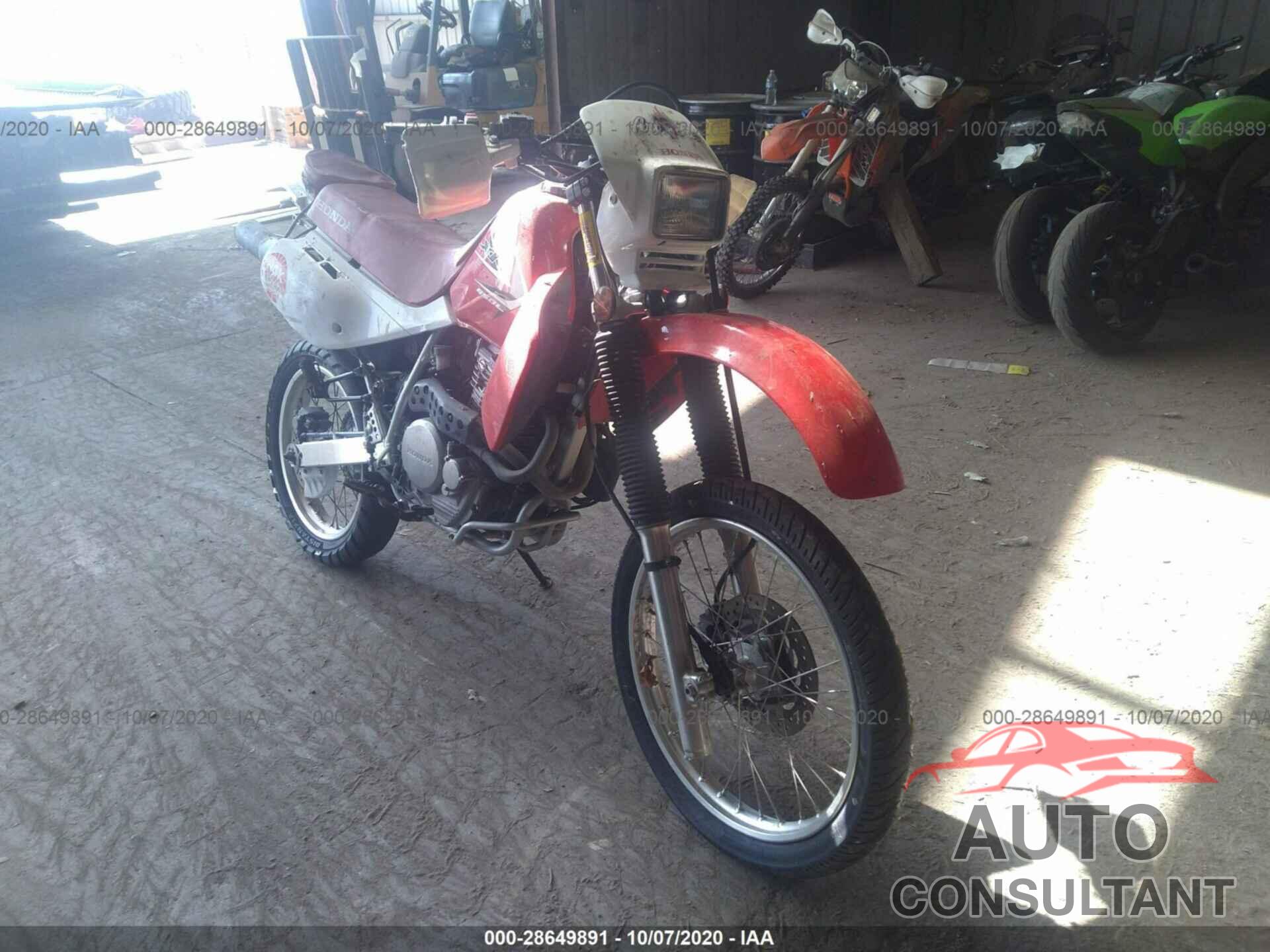 HONDA XR650 2016 - JH2RD0615GK400072