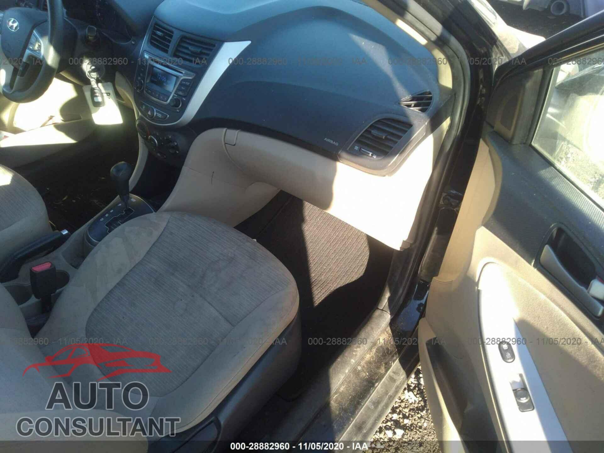 HYUNDAI ACCENT 2016 - KMHCT4AE3GU083864