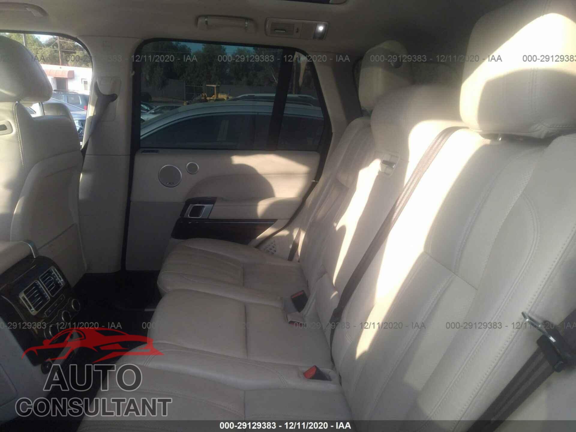 LAND ROVER RANGE ROVER 2016 - SALGS2EF2GA246286