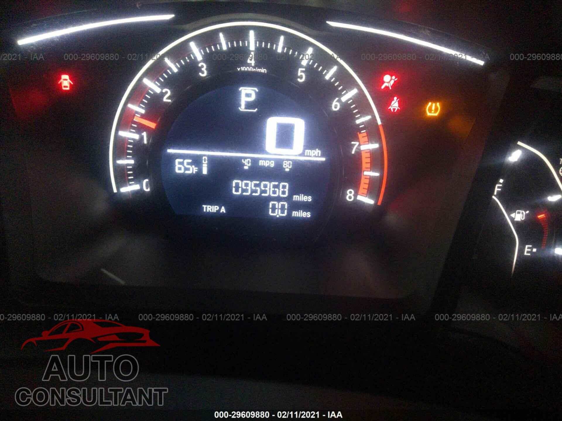 HONDA CIVIC SEDAN 2017 - 2HGFC2F54HH517536