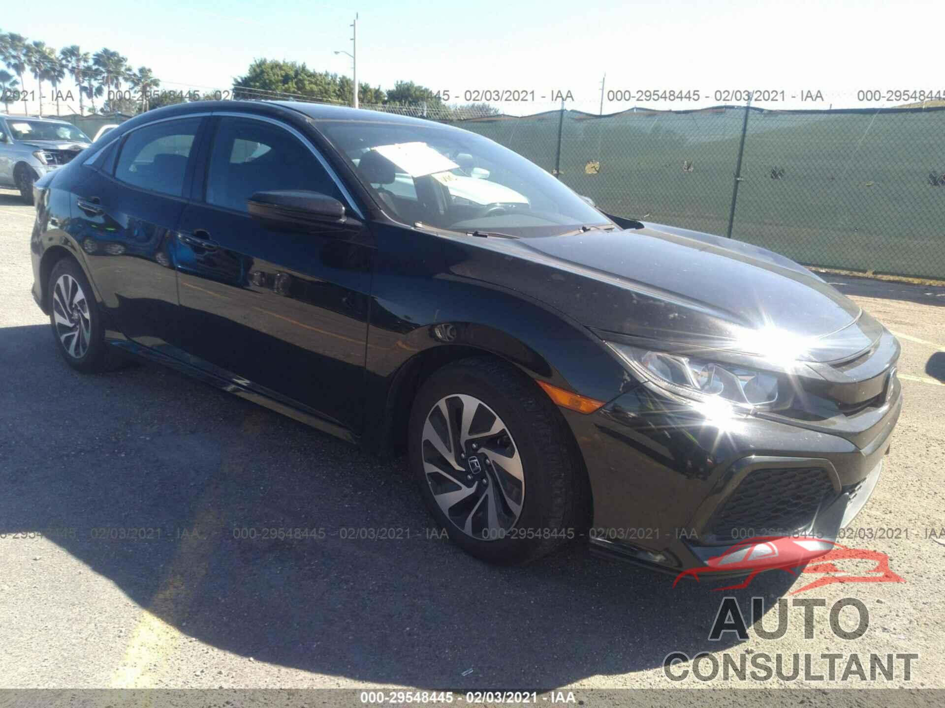 HONDA CIVIC HATCHBACK 2017 - SHHFK7H2XHU409704