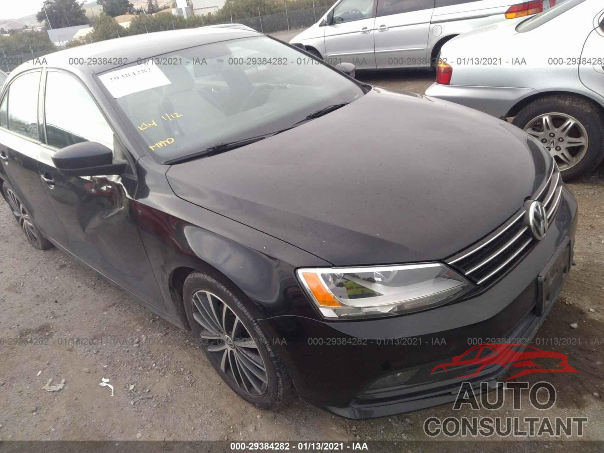 VOLKSWAGEN JETTA SEDAN 2016 - 3VWD17AJXGM304990