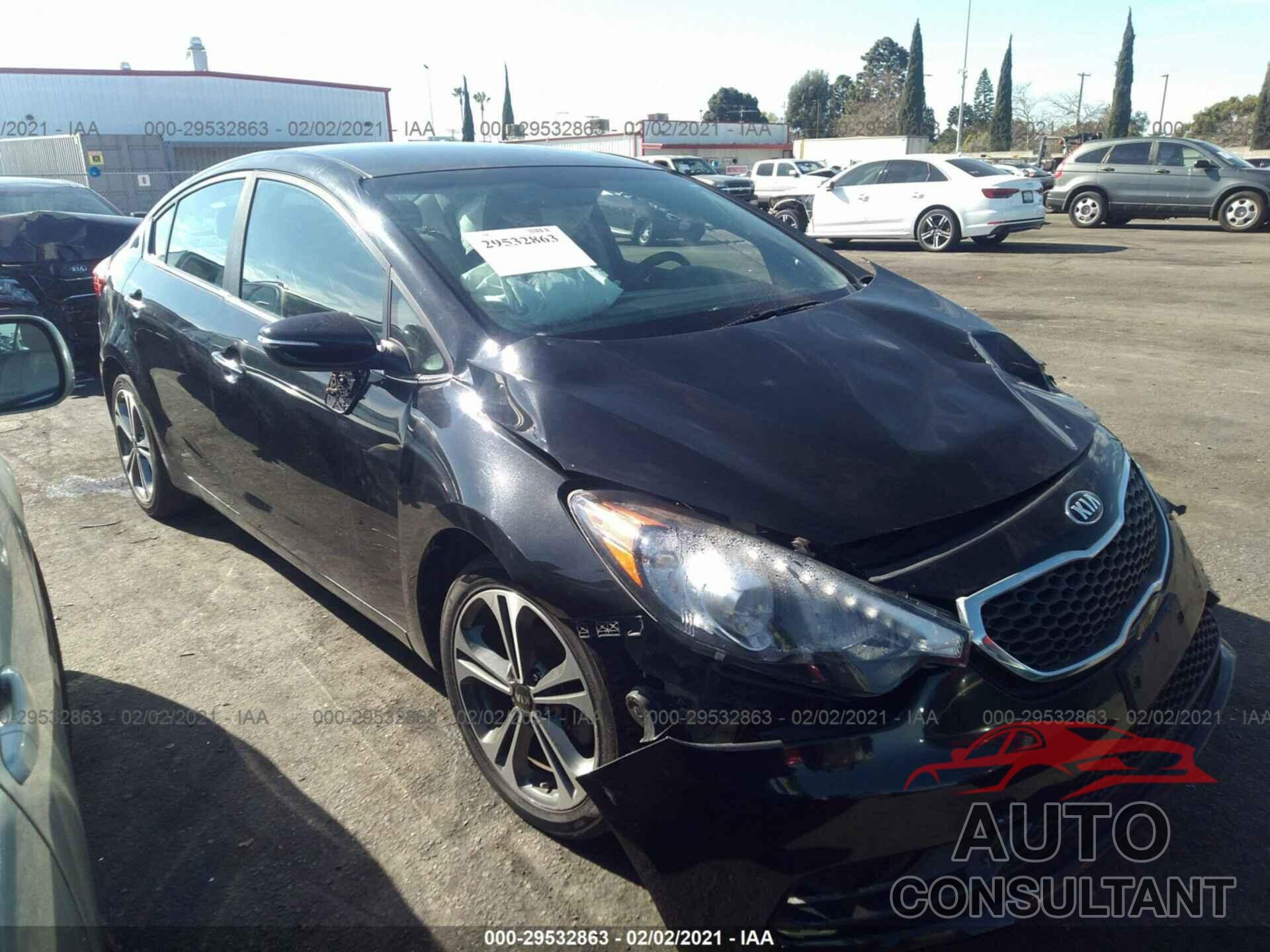 KIA FORTE 2016 - KNAFX4A89G5528888