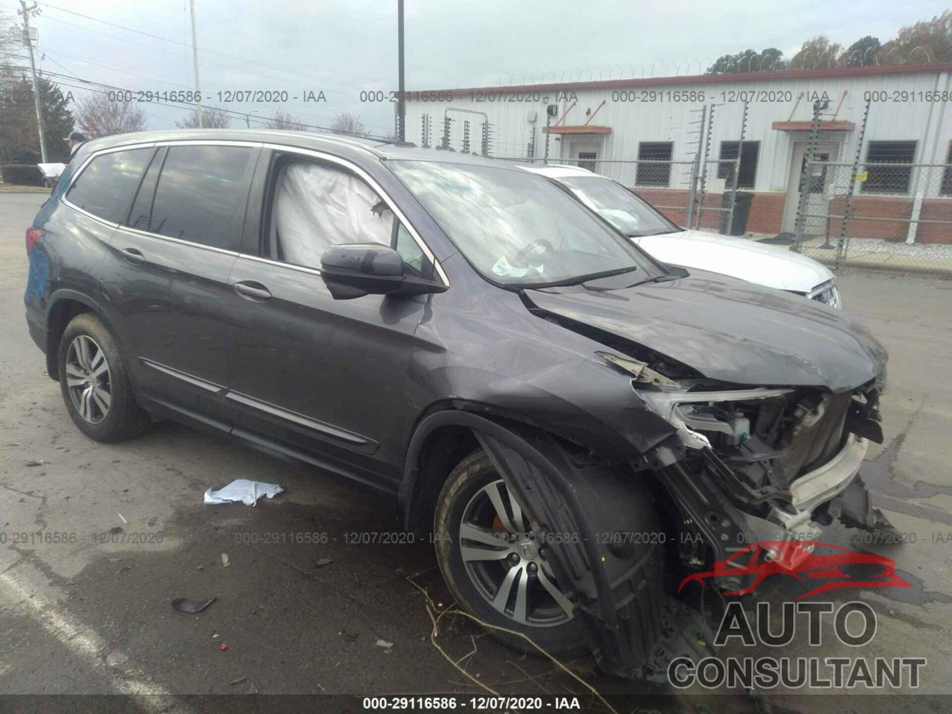 HONDA PILOT 2016 - 5FNYF5H58GB045424