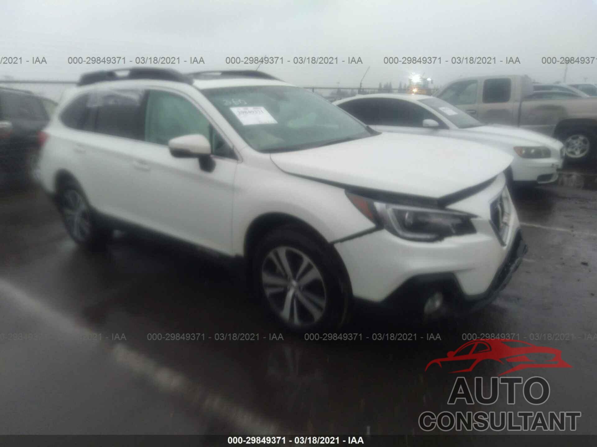 SUBARU OUTBACK 2018 - 4S4BSANCXJ3274779