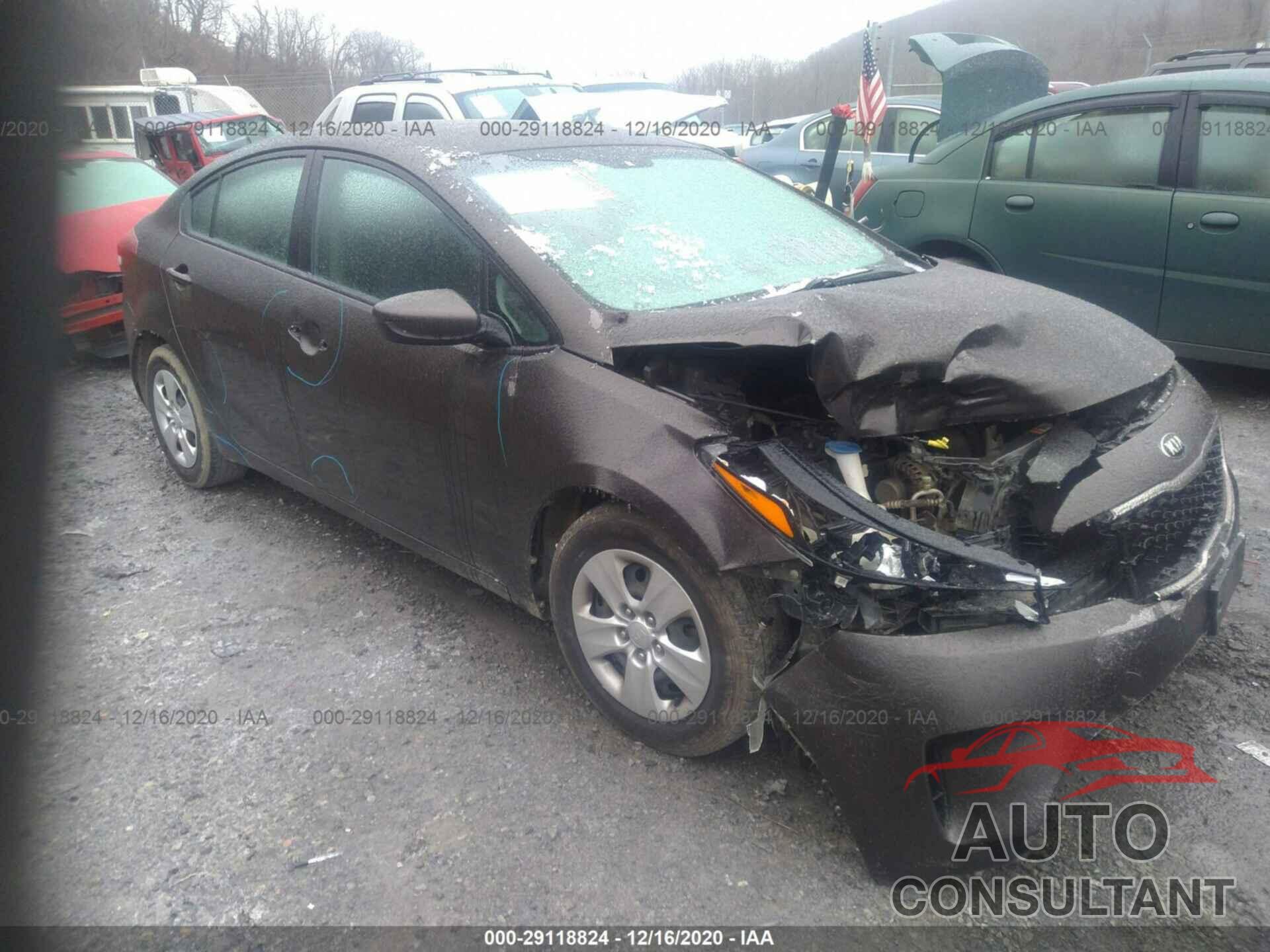 KIA FORTE 2017 - 3KPFK4A75HE032470
