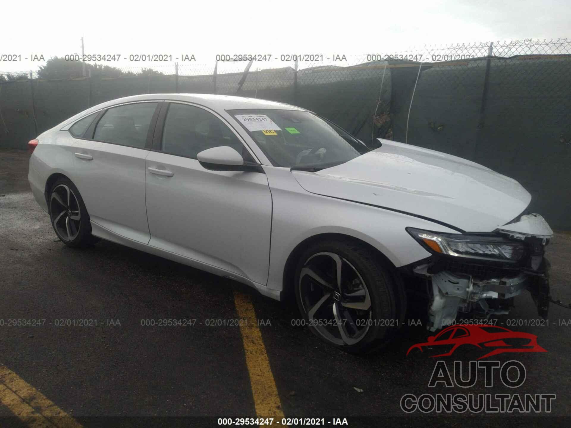 HONDA ACCORD SEDAN 2018 - 1HGCV1F34JA121715