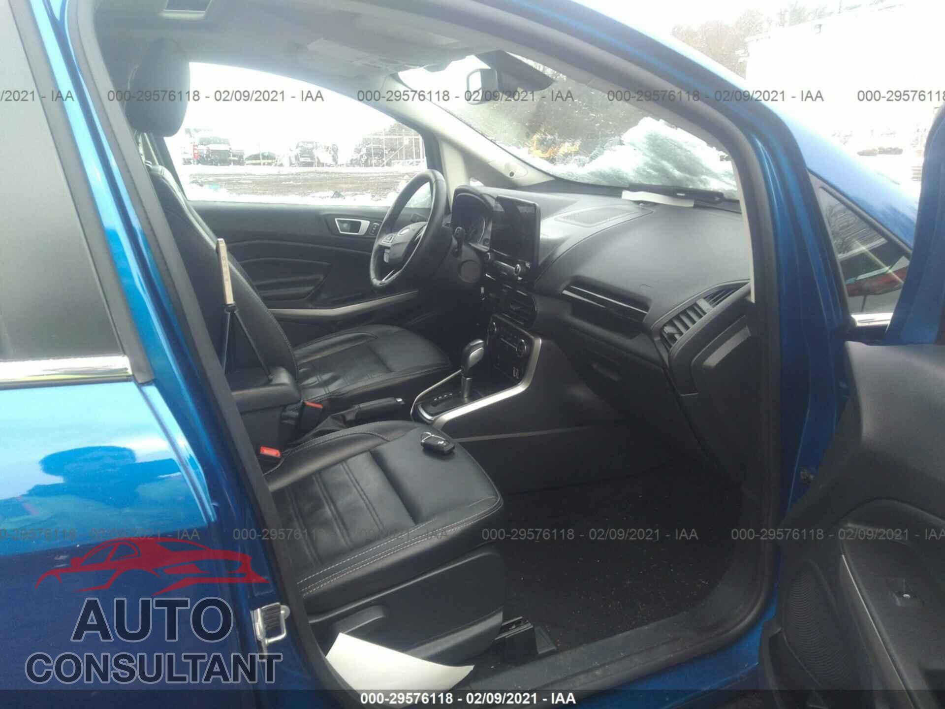 FORD ECOSPORT 2019 - MAJ6S3KL9KC279341