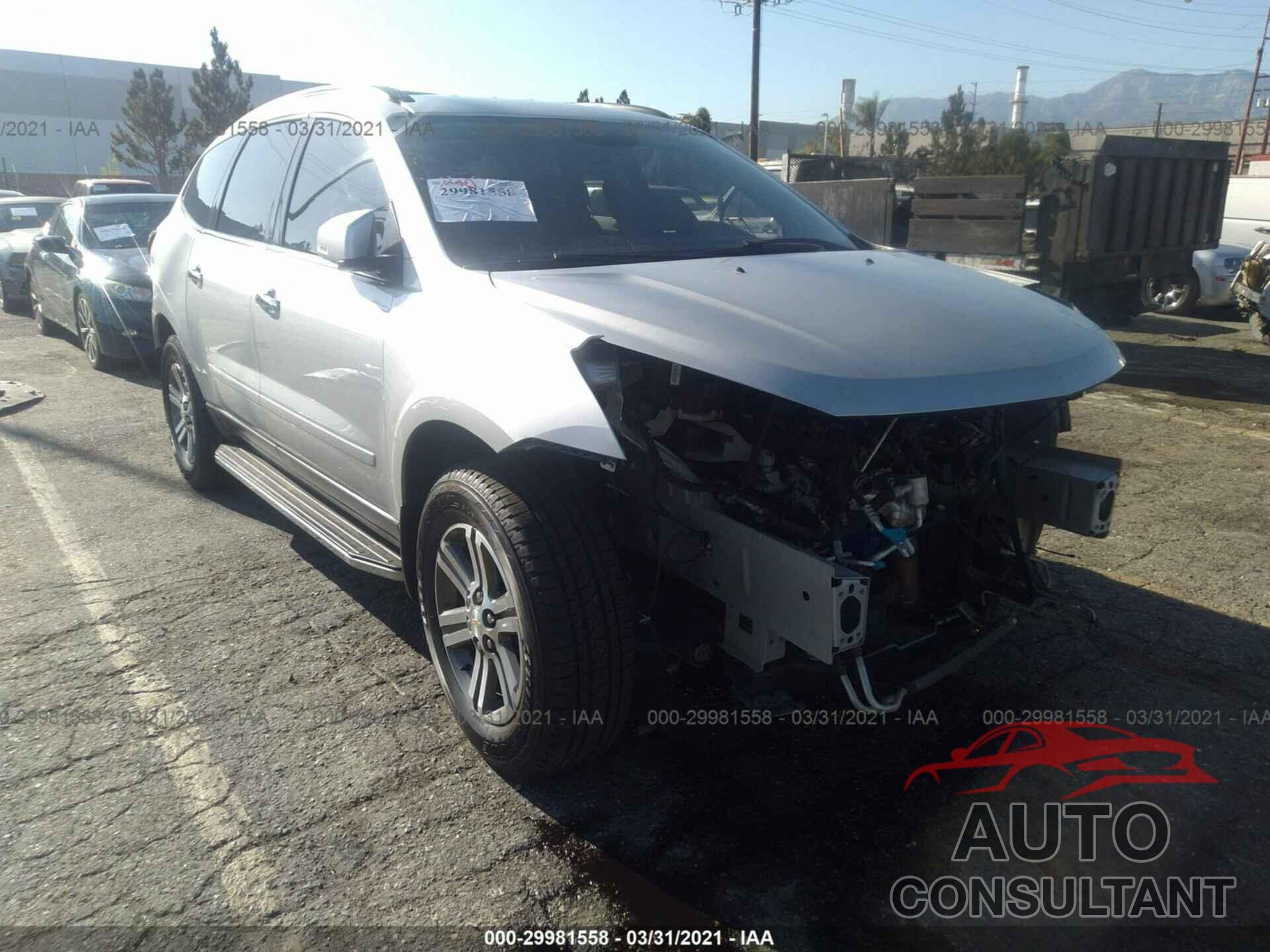 CHEVROLET TRAVERSE 2017 - 1GNKRGKDXHJ342592
