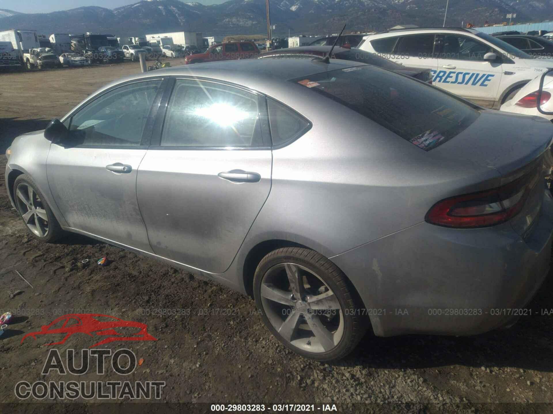 DODGE DART 2016 - 1C3CDFBB1GD578523