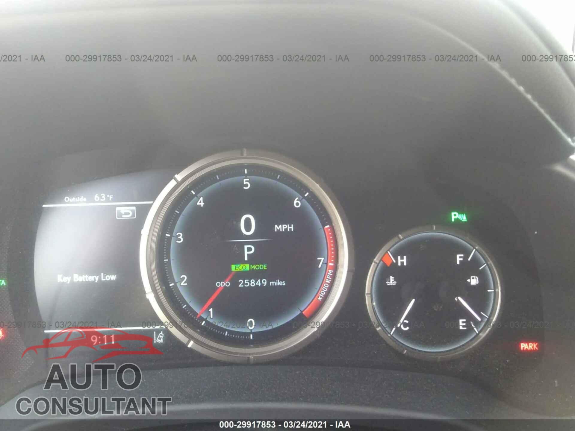 LEXUS RX 2017 - 2T2BZMCA7HC091422