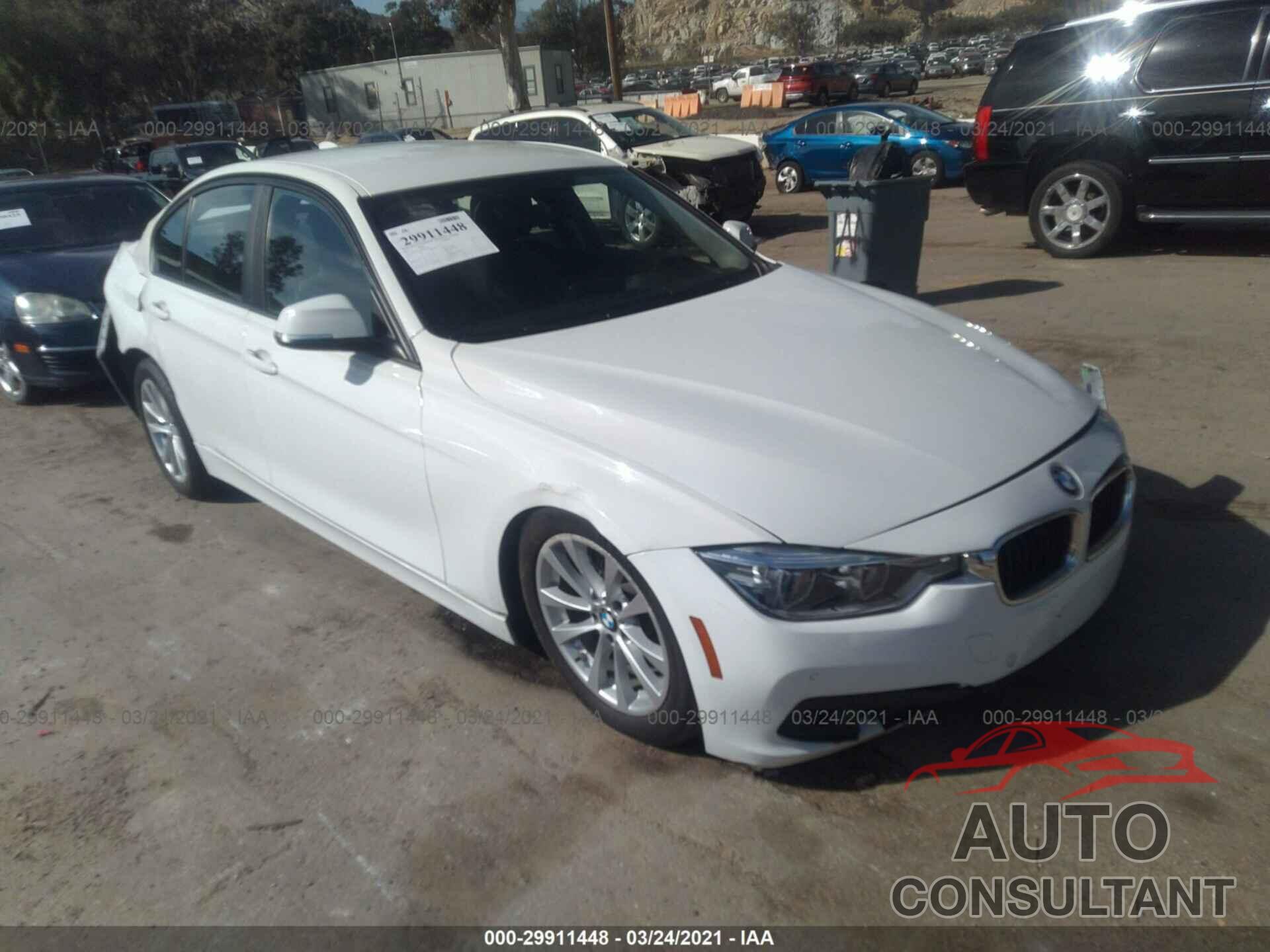 BMW 3 SERIES 2017 - WBA8A9C36HK864266