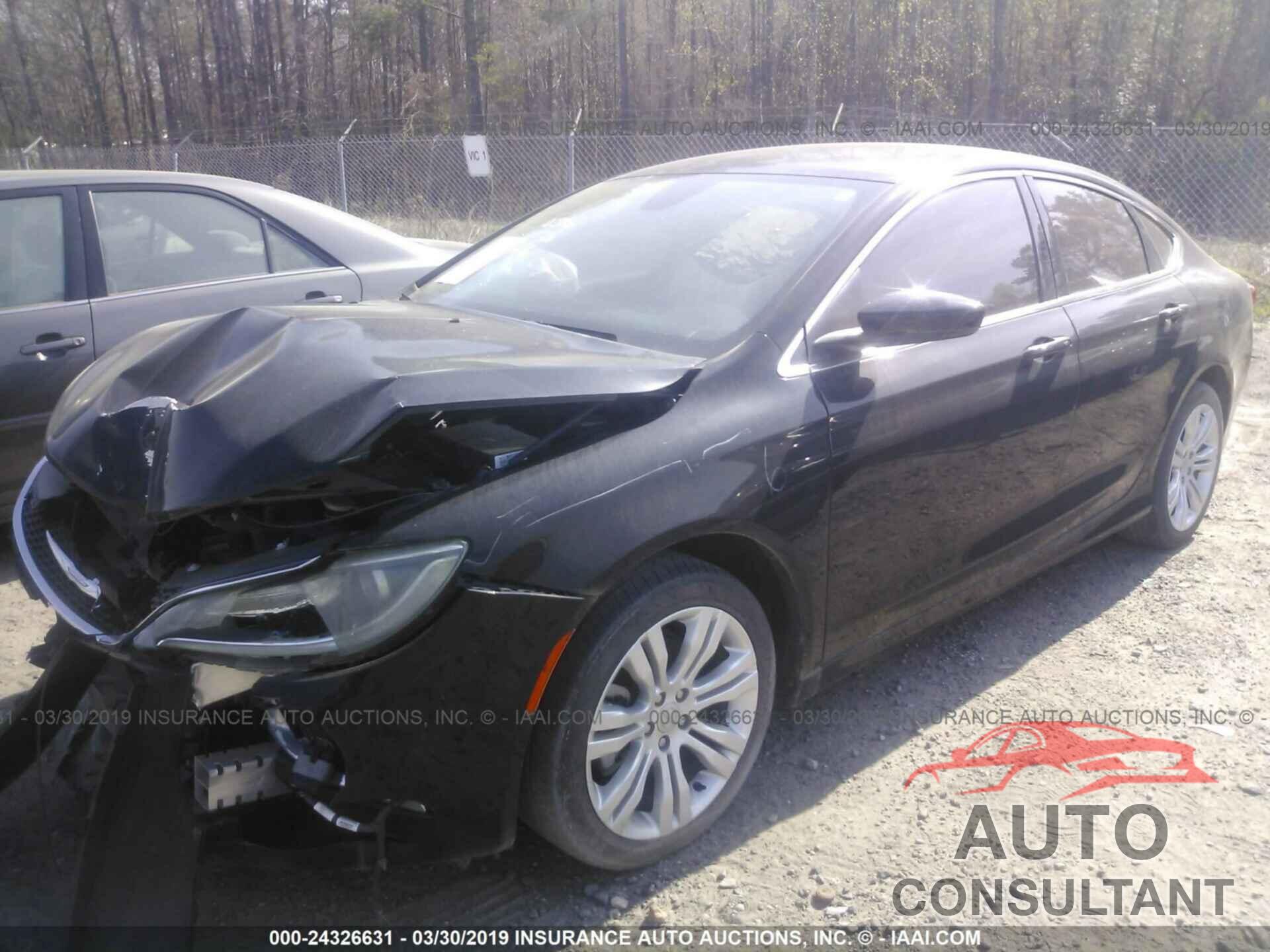CHRYSLER 200 2015 - 1C3CCCABXFN755386