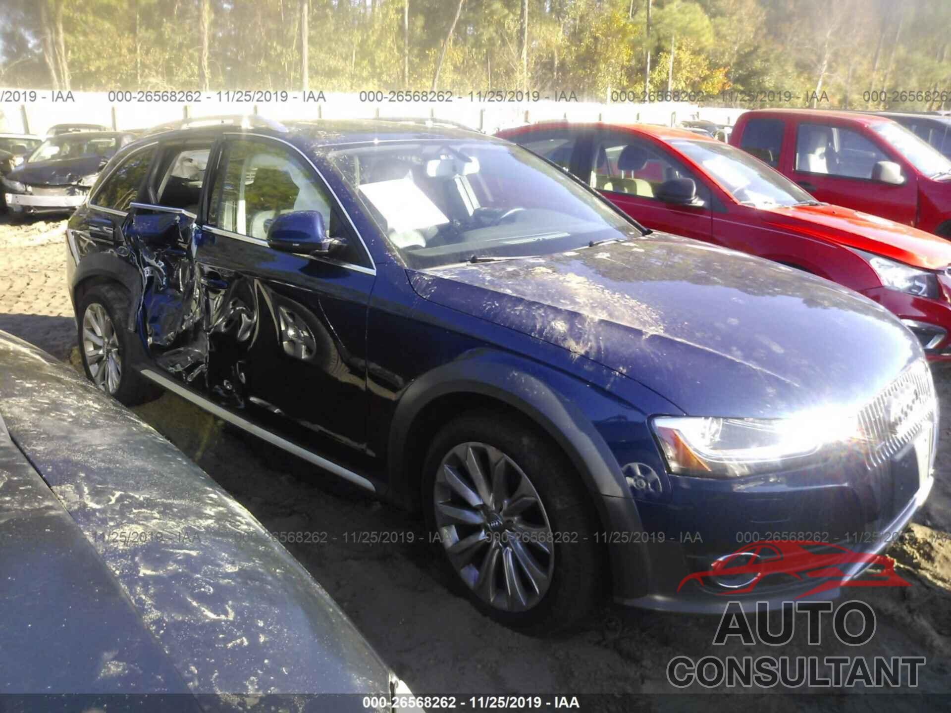 AUDI A4 ALLROAD 2016 - WA1TFAFL5GA014526