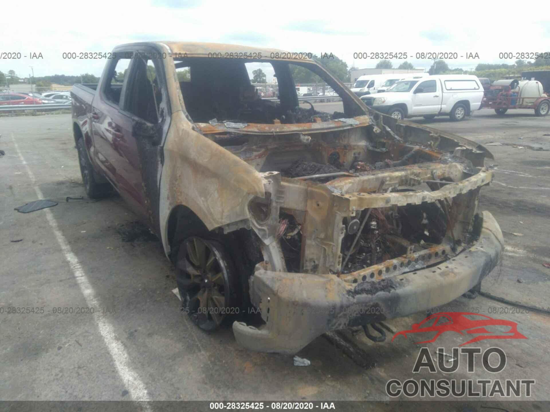CHEVROLET SILVERADO 1500 2019 - 1GCUYEED7KZ163603
