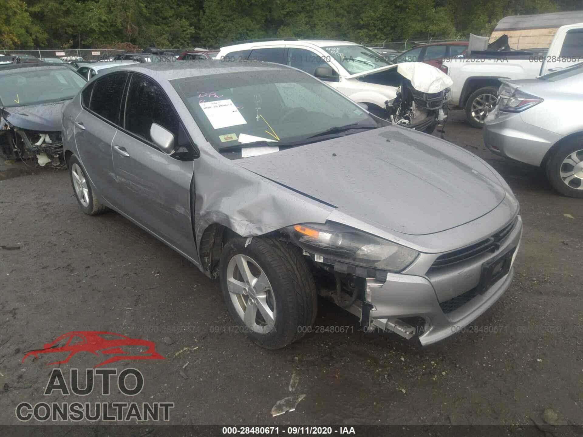 DODGE DART 2016 - 1C3CDFBB2GD563819