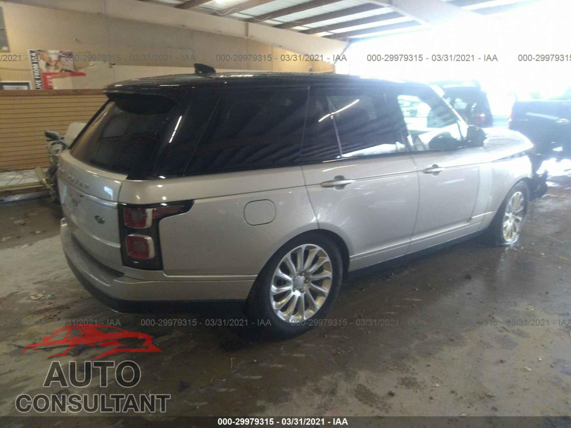 LAND ROVER RANGE ROVER 2018 - SALGS2SV0JA388252