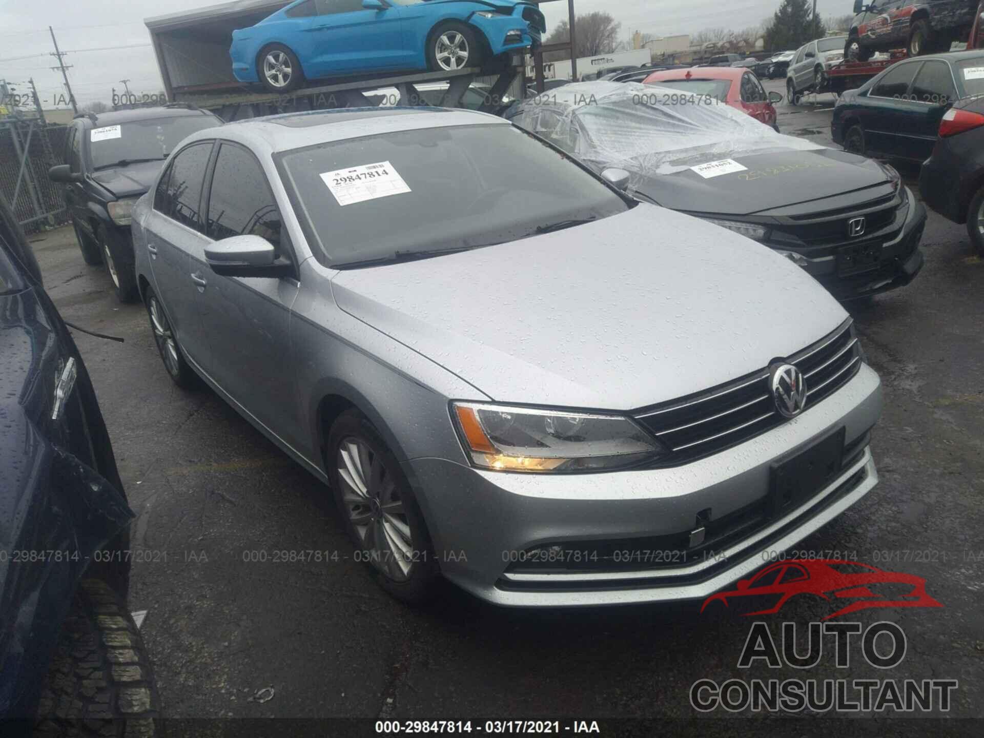 VOLKSWAGEN JETTA SEDAN 2016 - 3VWL17AJ6GM217891