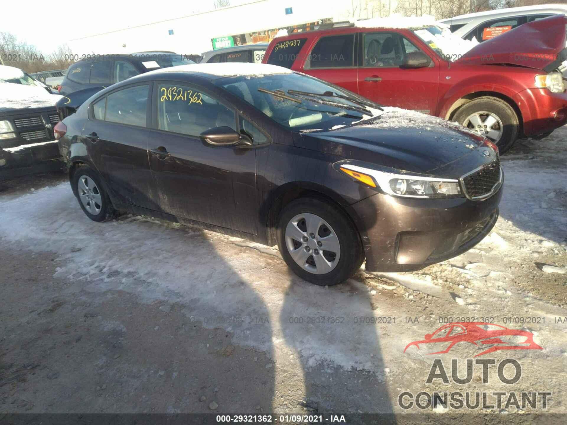 KIA FORTE 2017 - 3KPFK4A72HE160374
