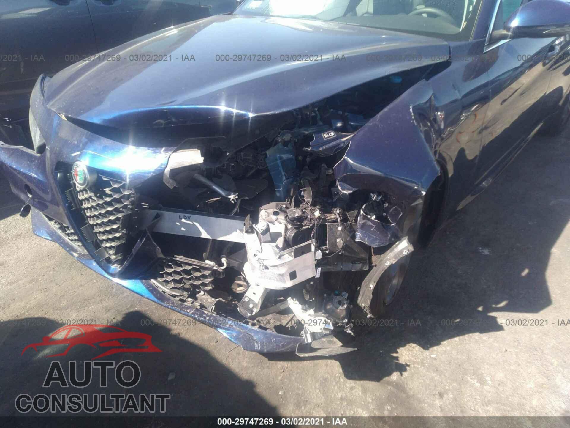 ALFA ROMEO GIULIA 2017 - ZARFAEBN4H7530719