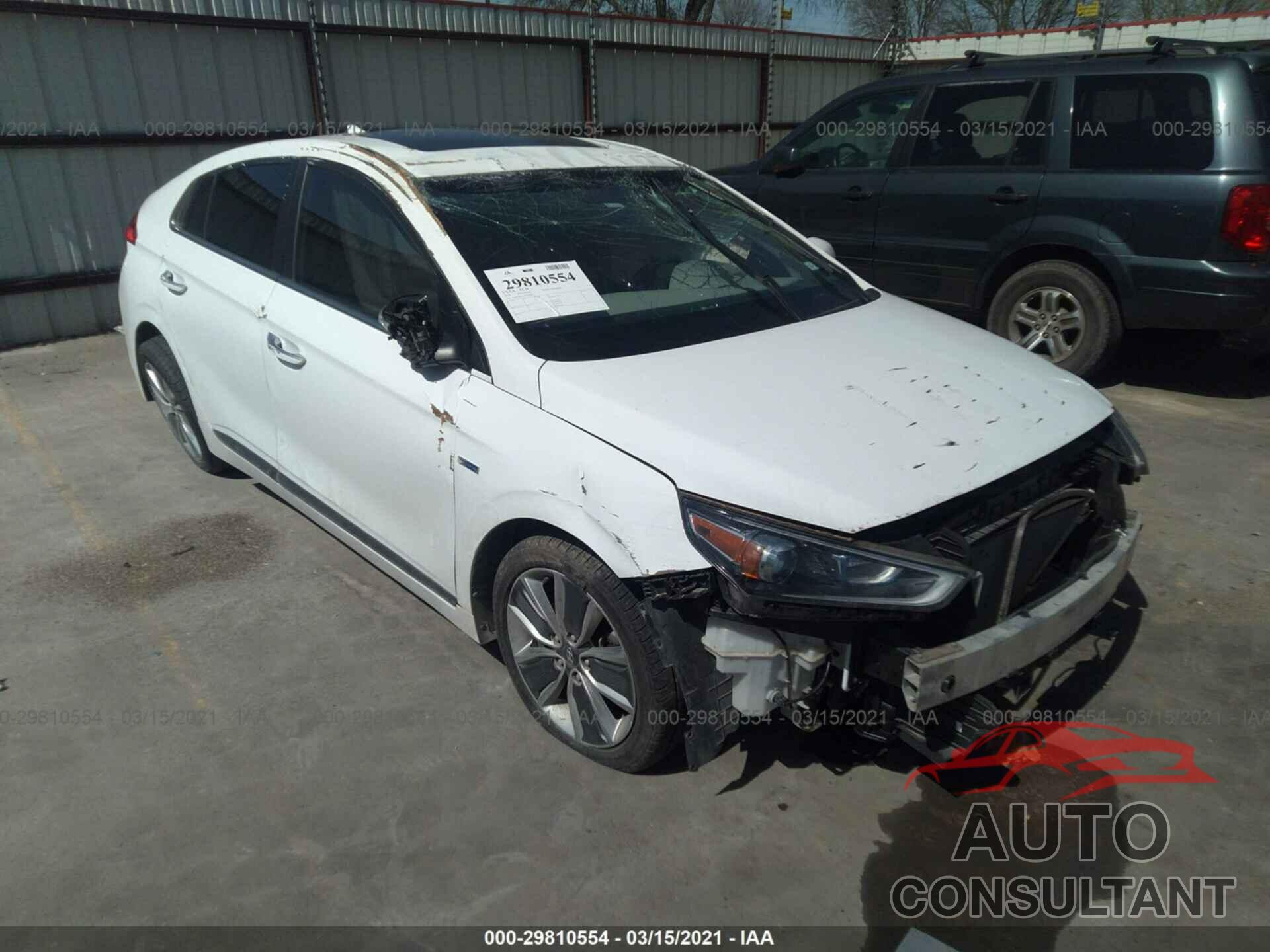 HYUNDAI IONIQ HYBRID 2018 - KMHC85LC1JU075188