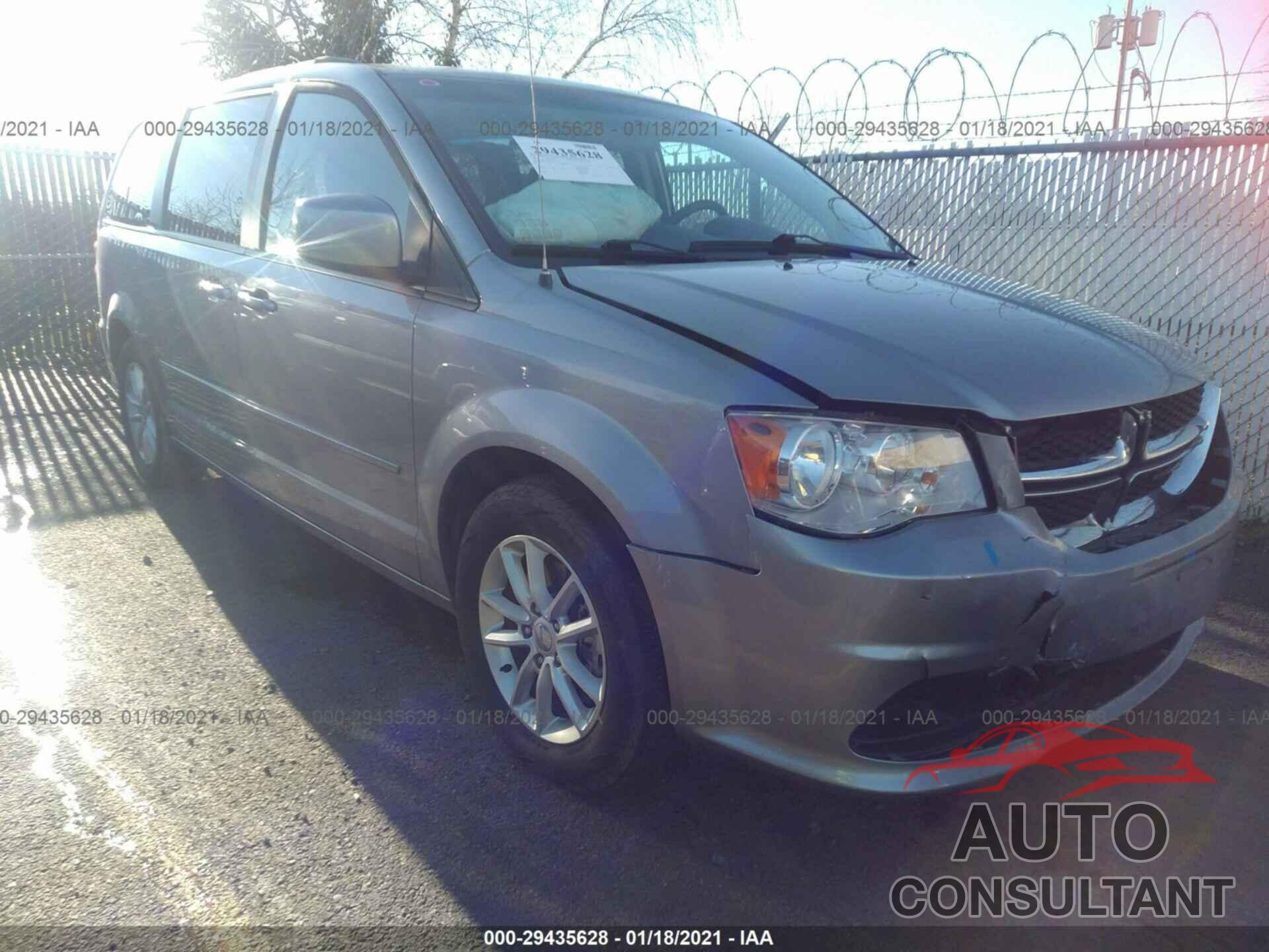 DODGE GRAND CARAVAN 2016 - 2C4RDGCG3GR275309