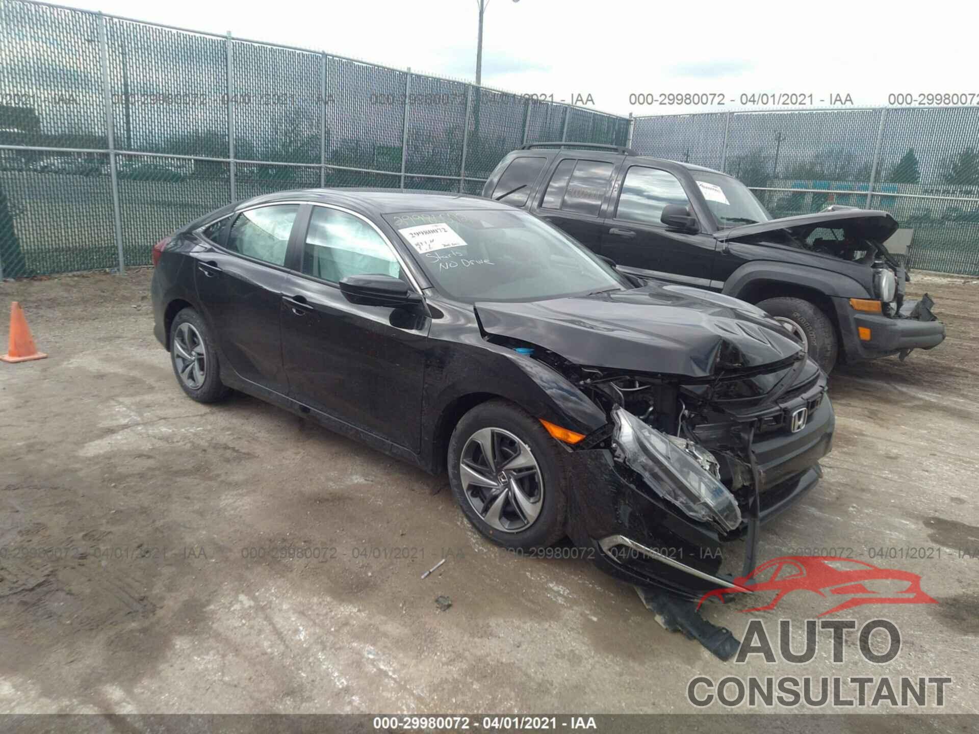 HONDA CIVIC SEDAN 2020 - 2HGFC2F63LH601185