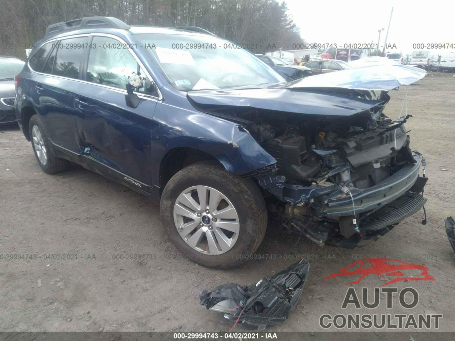 SUBARU OUTBACK 2019 - 4S4BSAFC2K3216360