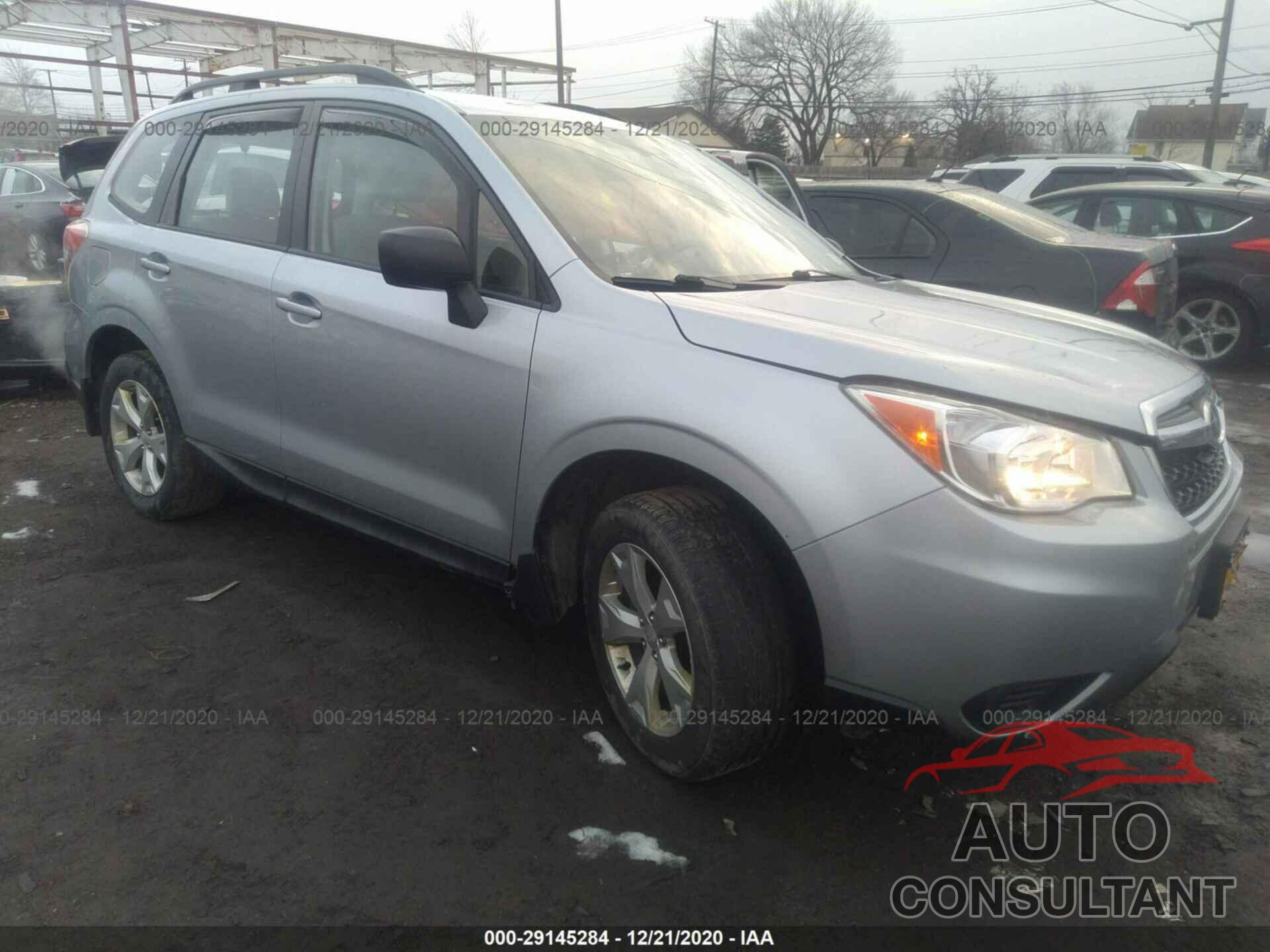SUBARU FORESTER 2016 - JF2SJABC6GH549363