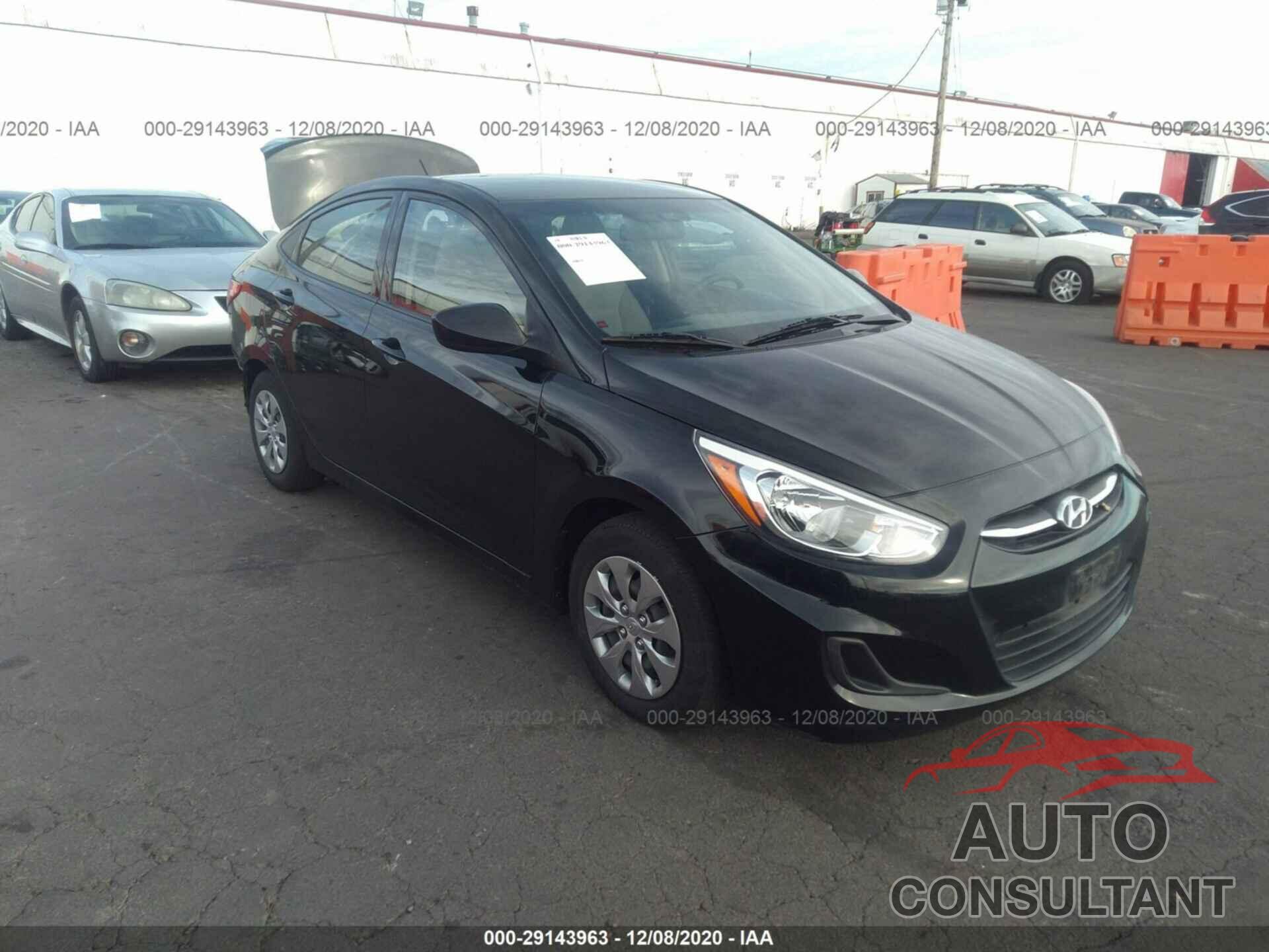 HYUNDAI ACCENT 2017 - KMHCT4AE8HU377505