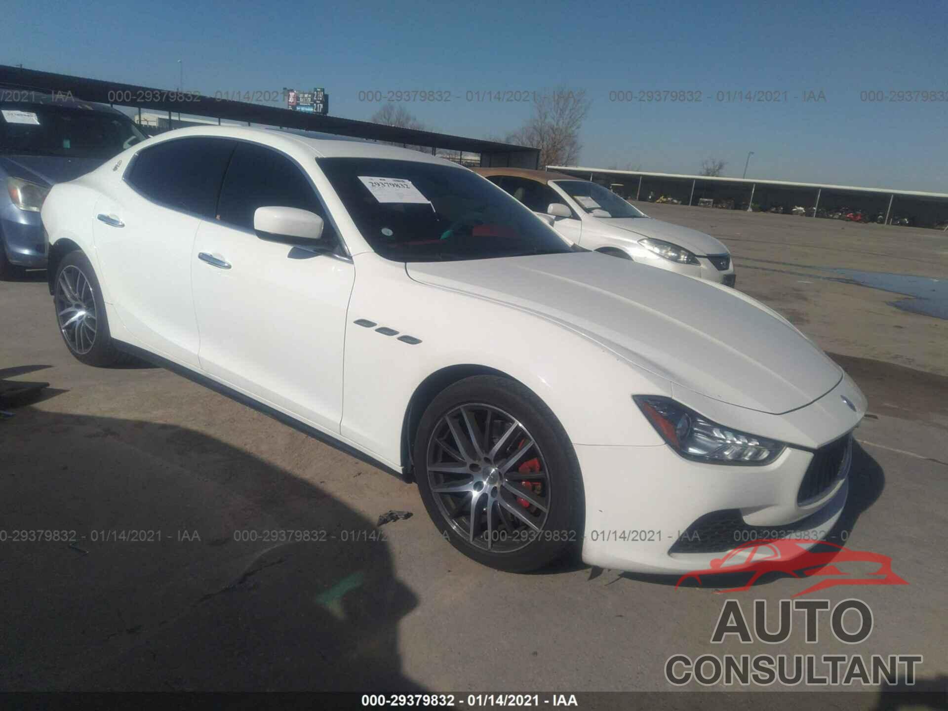 MASERATI GHIBLI 2016 - ZAM57RTA2G1177272