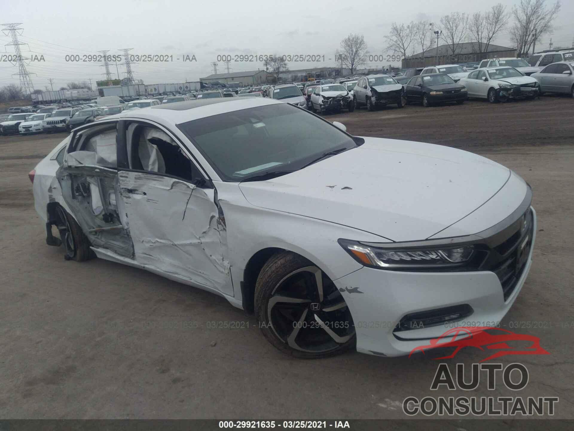 HONDA ACCORD SEDAN 2018 - 1HGCV2F34JA052692