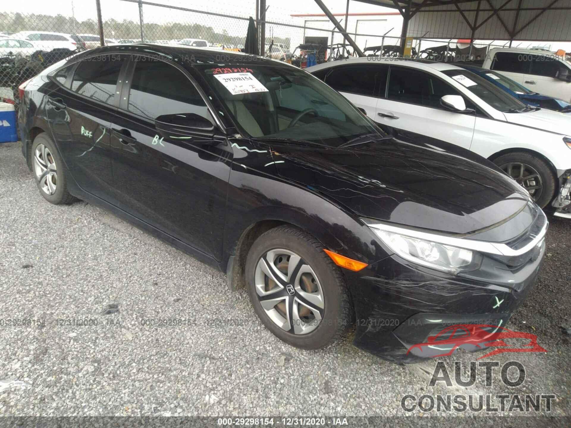 HONDA CIVIC SEDAN 2016 - 19XFC2F54GE036582