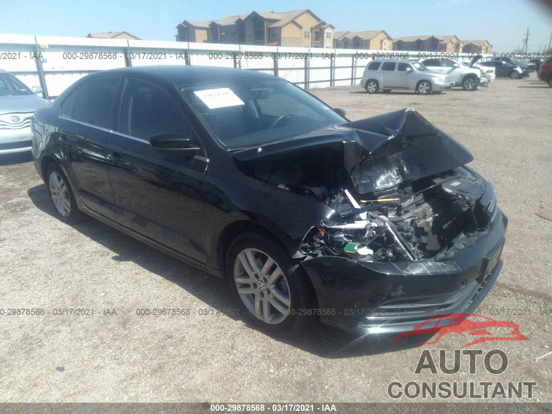 VOLKSWAGEN JETTA 2017 - 3VW2B7AJ6HM273744