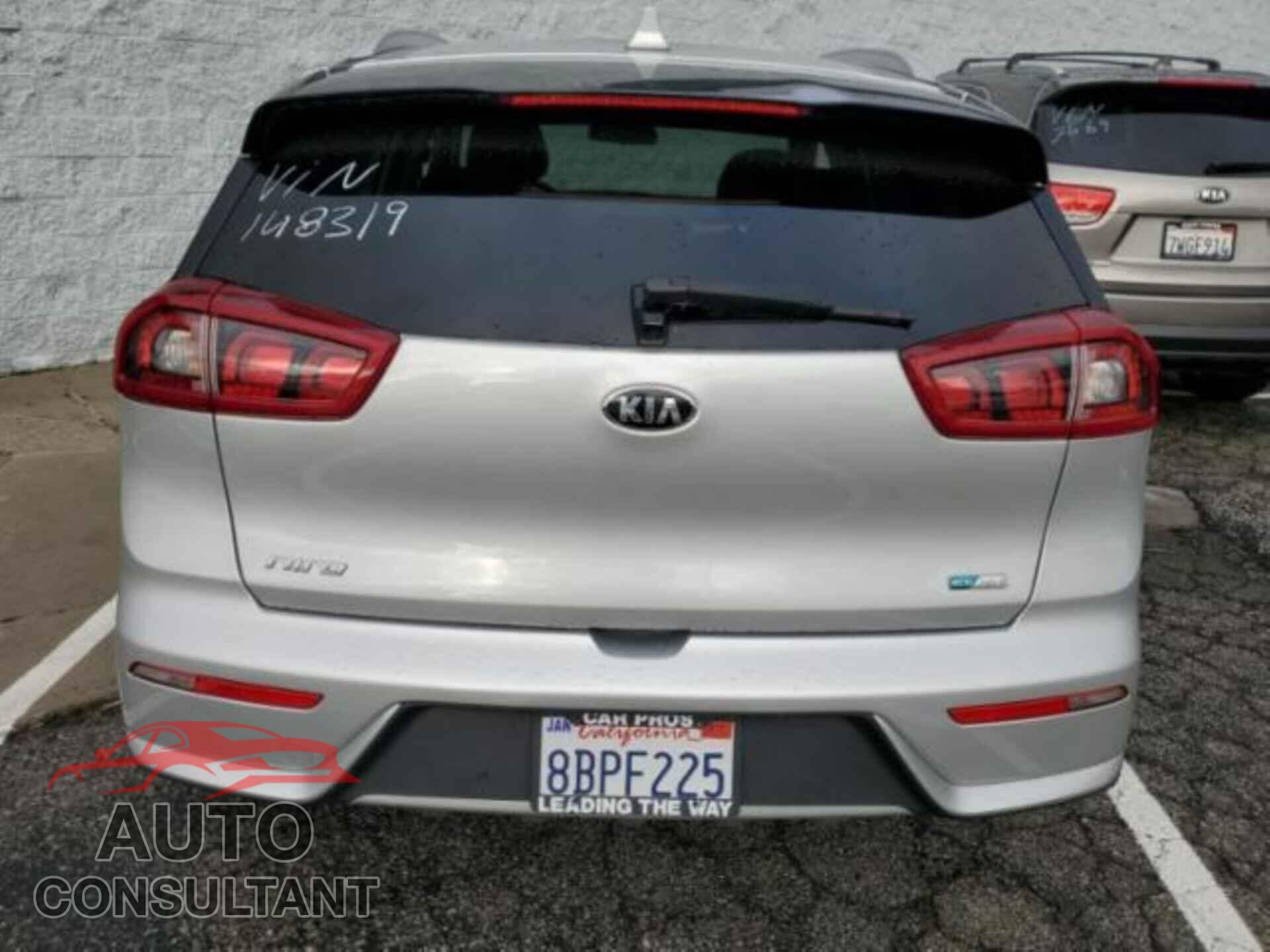 KIA NIRO 2018 - KNDCB3LCXJ5148319