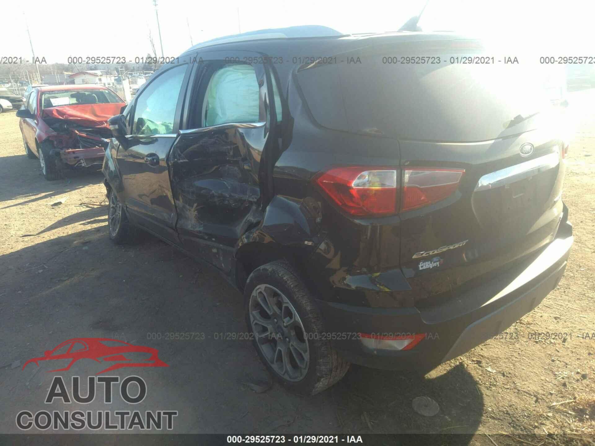 FORD ECOSPORT 2019 - MAJ6S3KL9KC250597