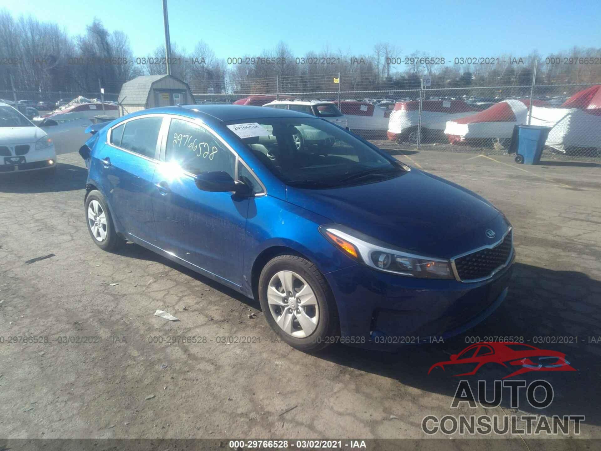 KIA FORTE 2017 - 3KPFK4A76HE064893
