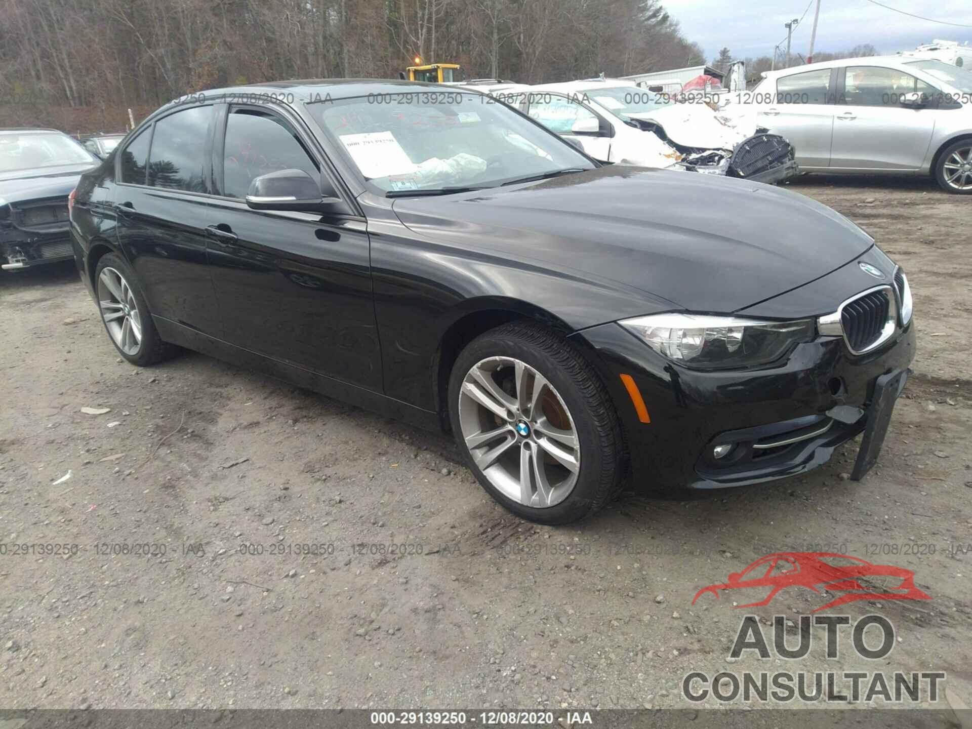 BMW 3 SERIES 2016 - WBA8E3G5XGNU38610