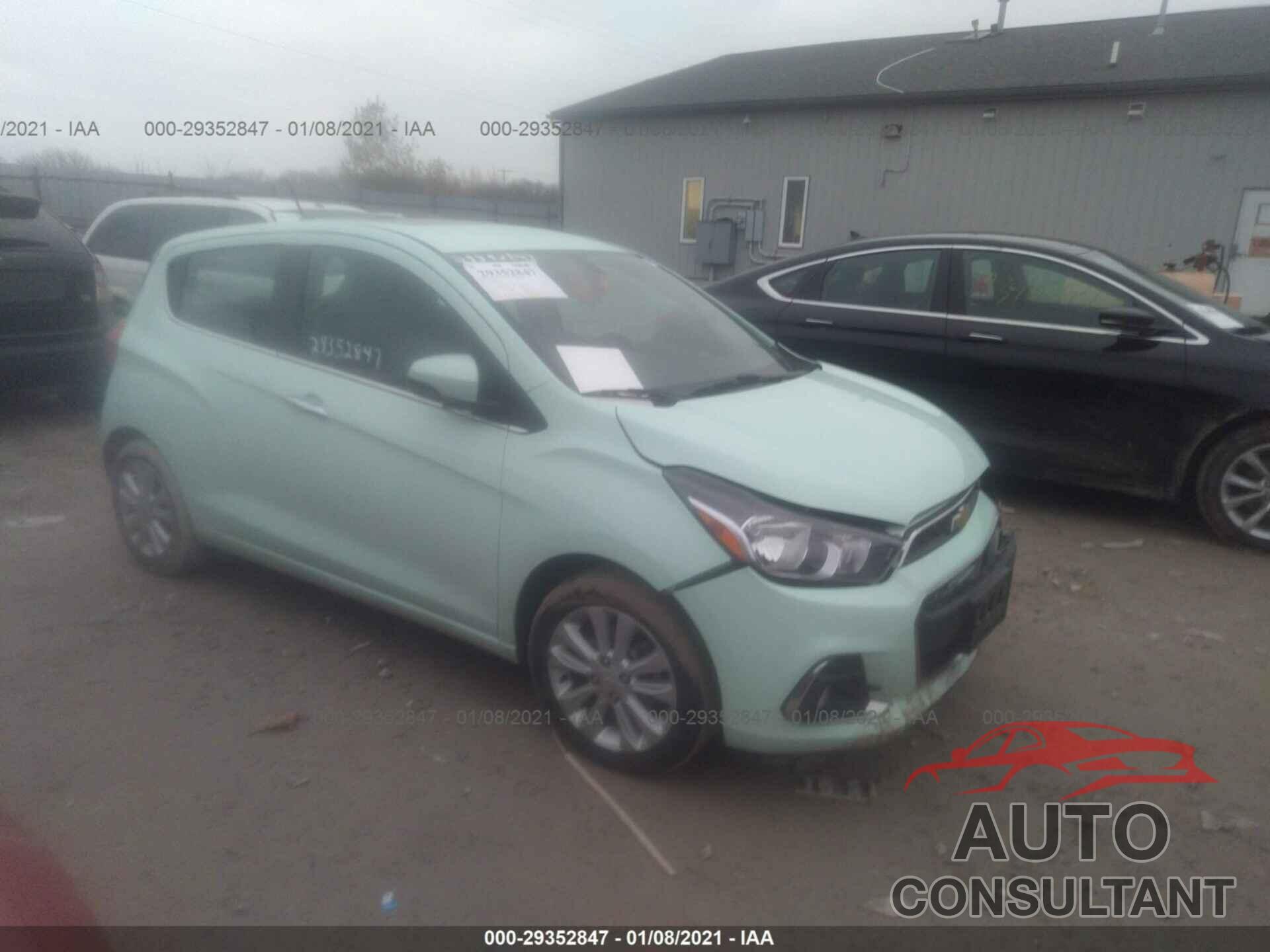CHEVROLET SPARK 2017 - KL8CF6SA7HC734576