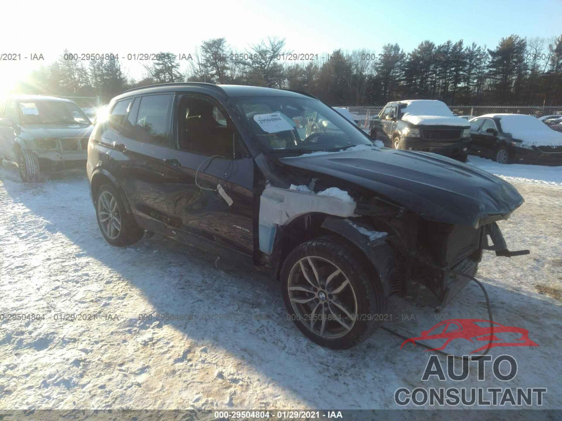 BMW X3 2017 - 5UXWX9C58H0D97665