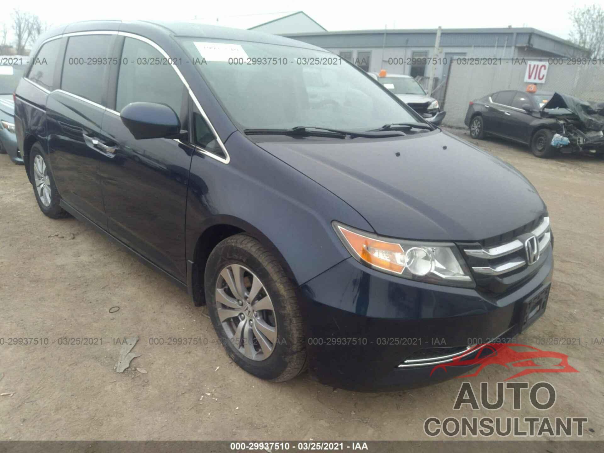 HONDA ODYSSEY 2016 - 5FNRL5H49GB087881