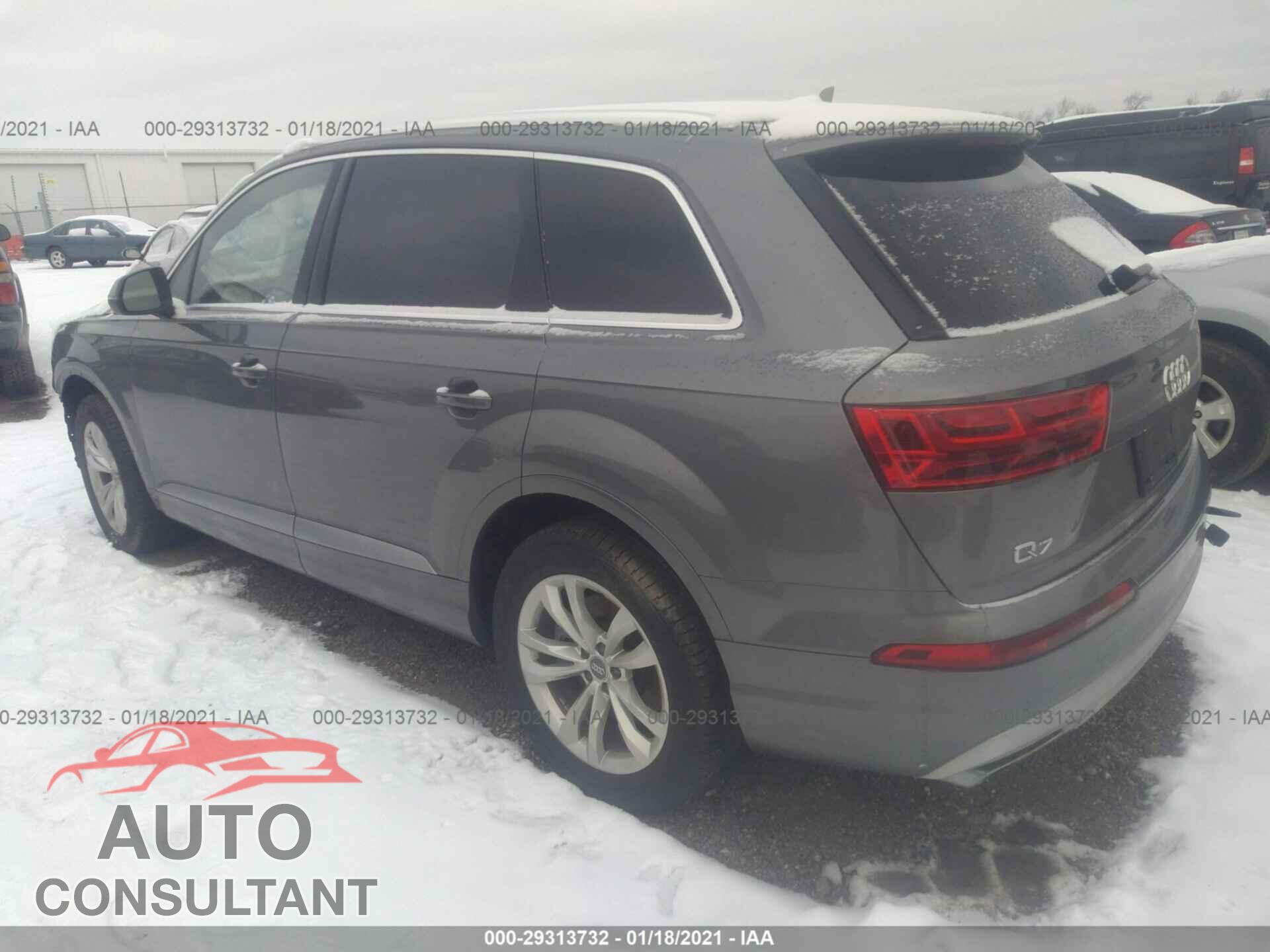 AUDI Q7 2017 - WA1AHAF70HD048362