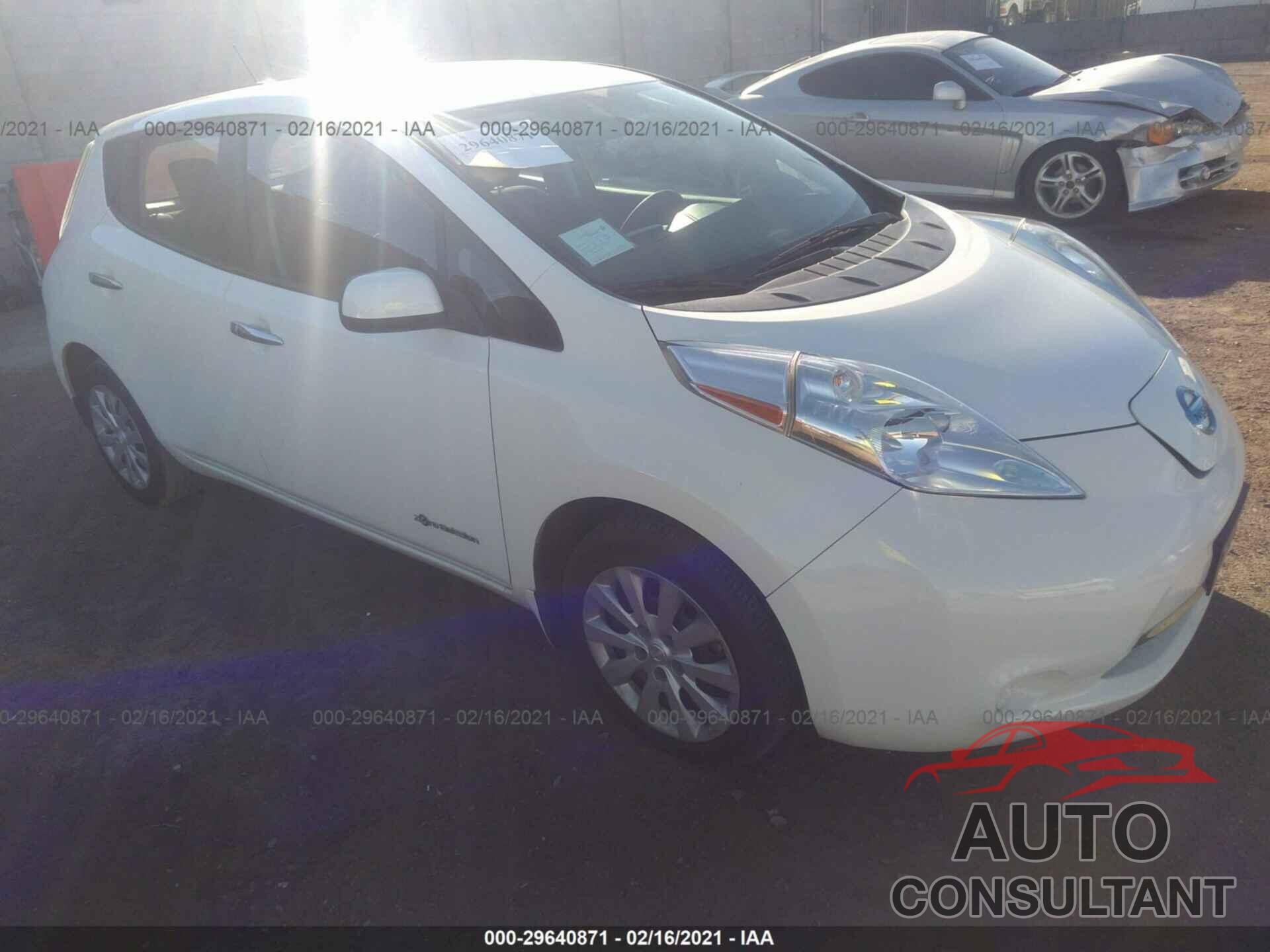 NISSAN LEAF 2016 - 1N4AZ0CP2GC311088