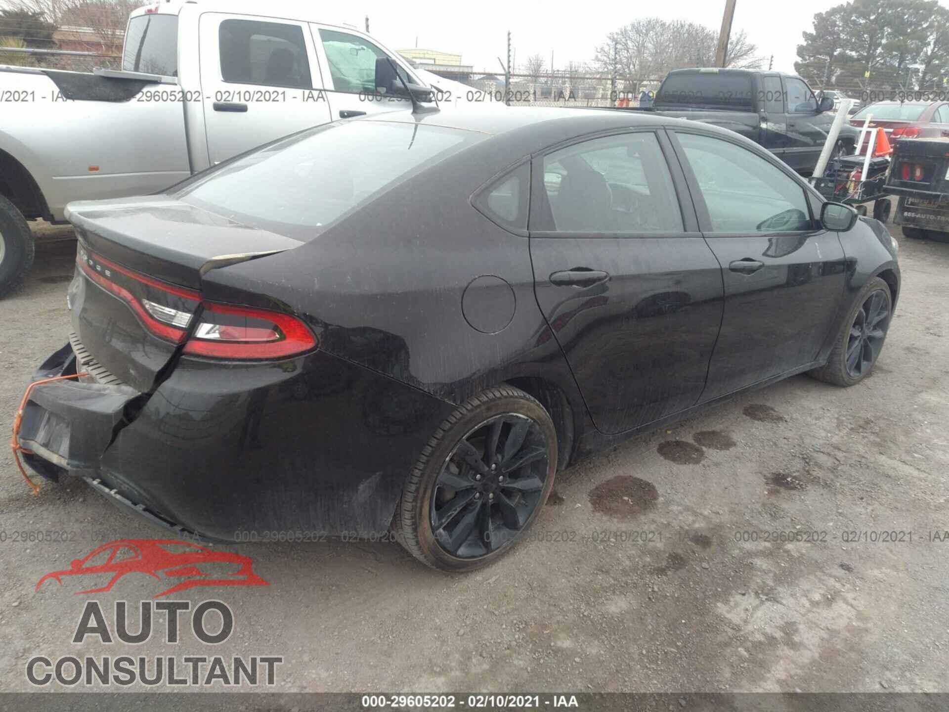 DODGE DART 2016 - 1C3CDFFA3GD791197
